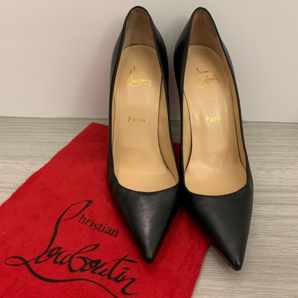 Authentic Christian Louboutin Heels, EU 39 in Black